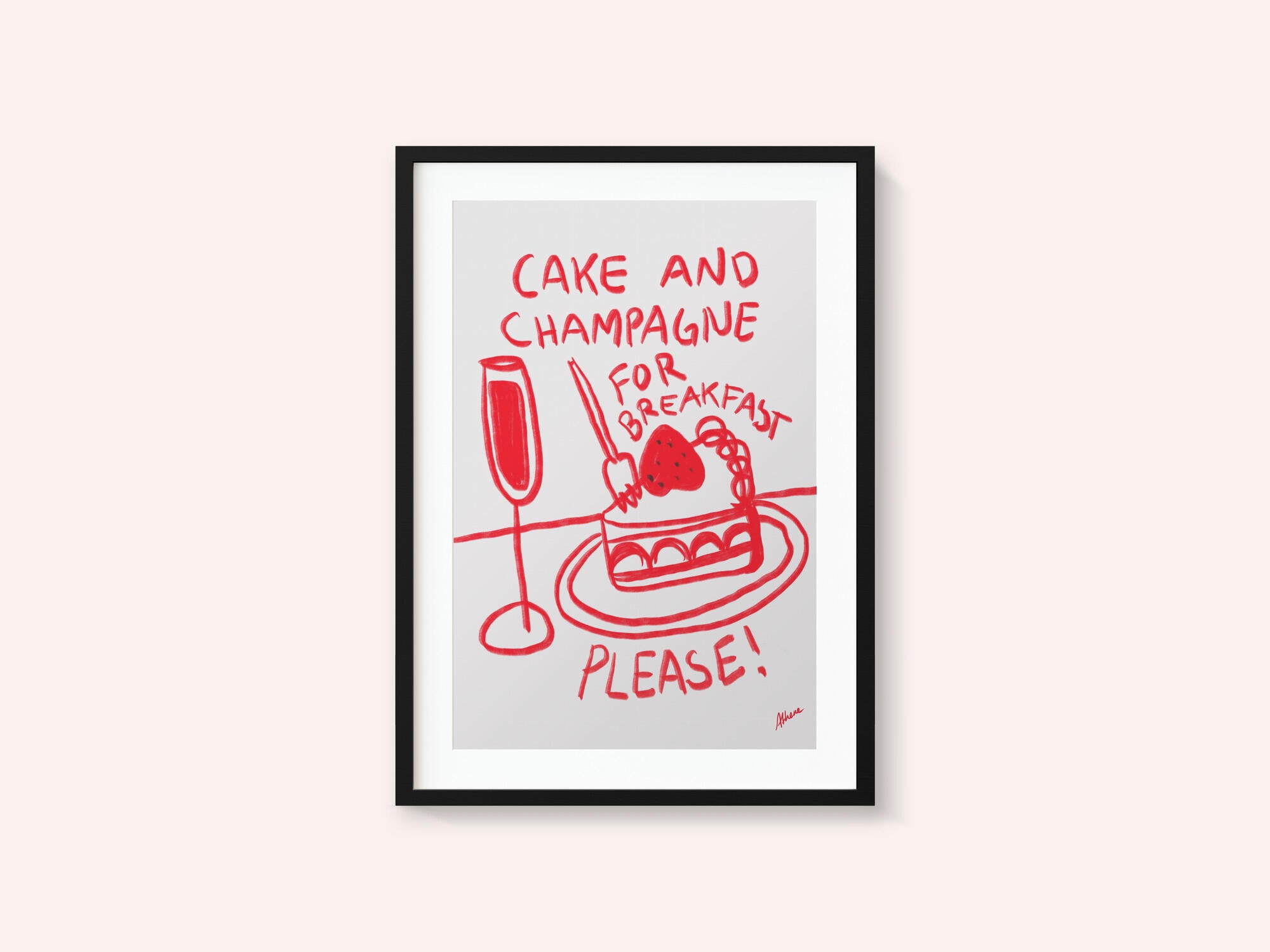 Cake and Champagne