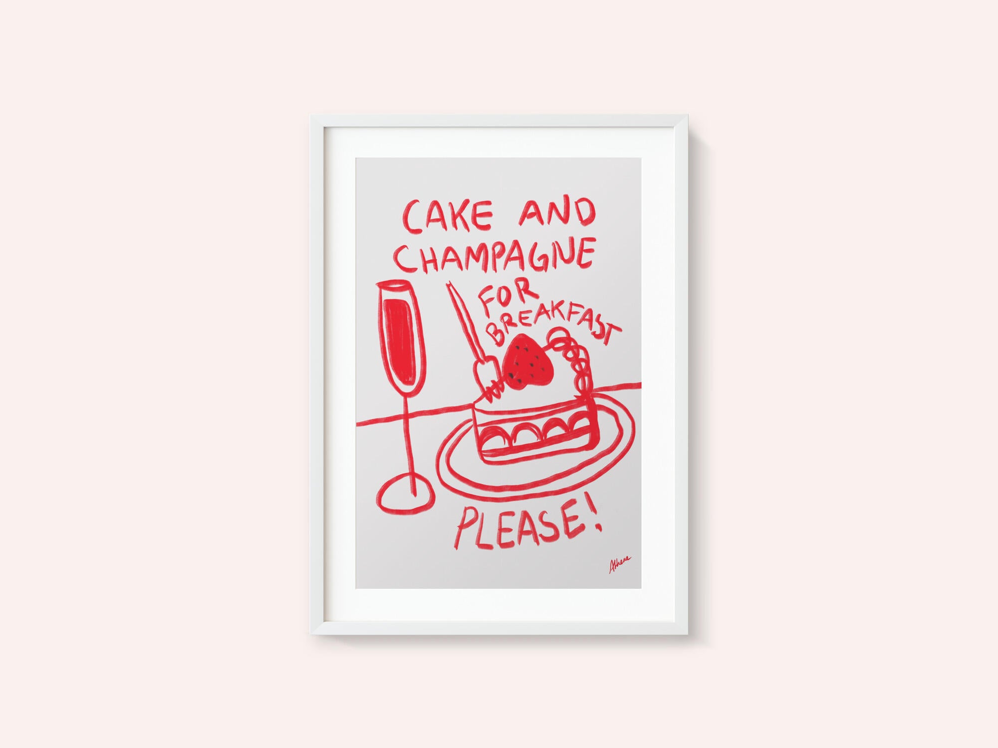 Cake and Champagne