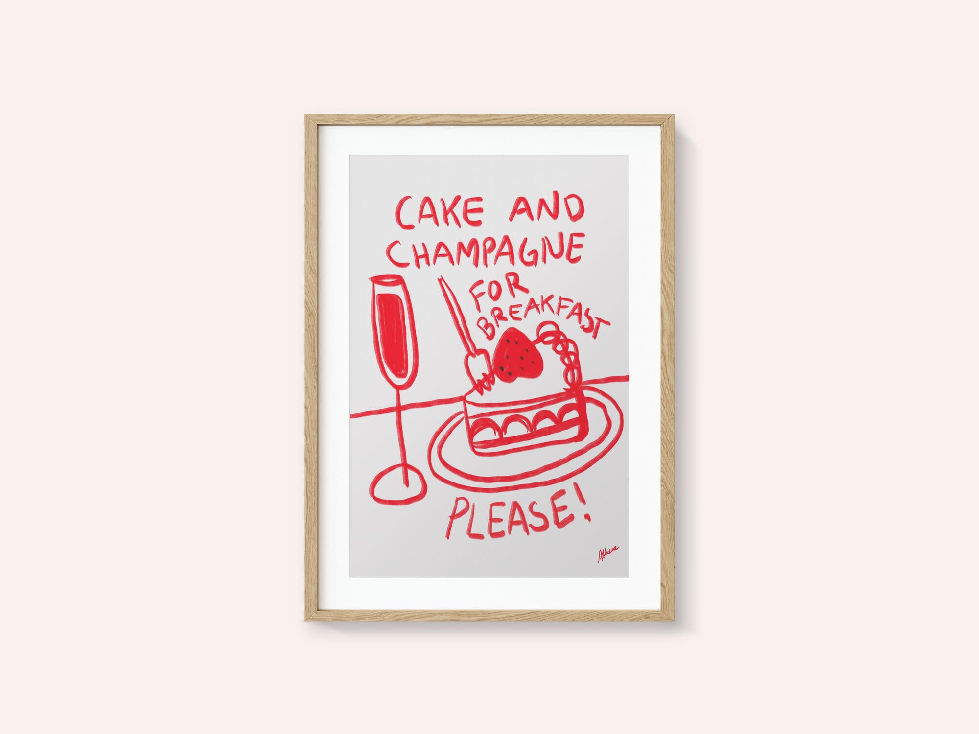 Cake and Champagne