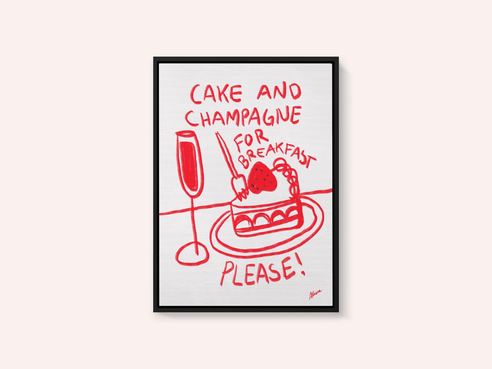 Cake and Champagne