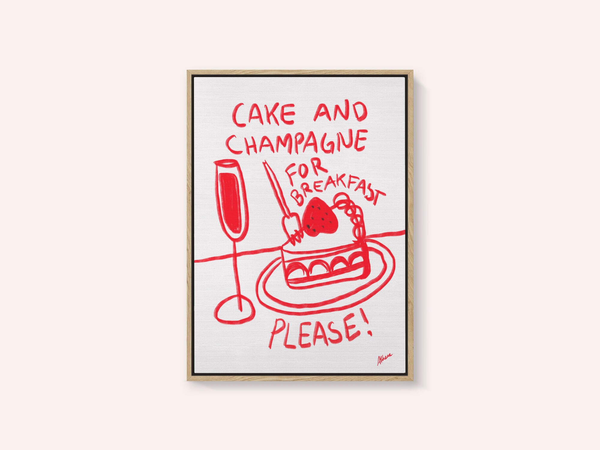Cake and Champagne