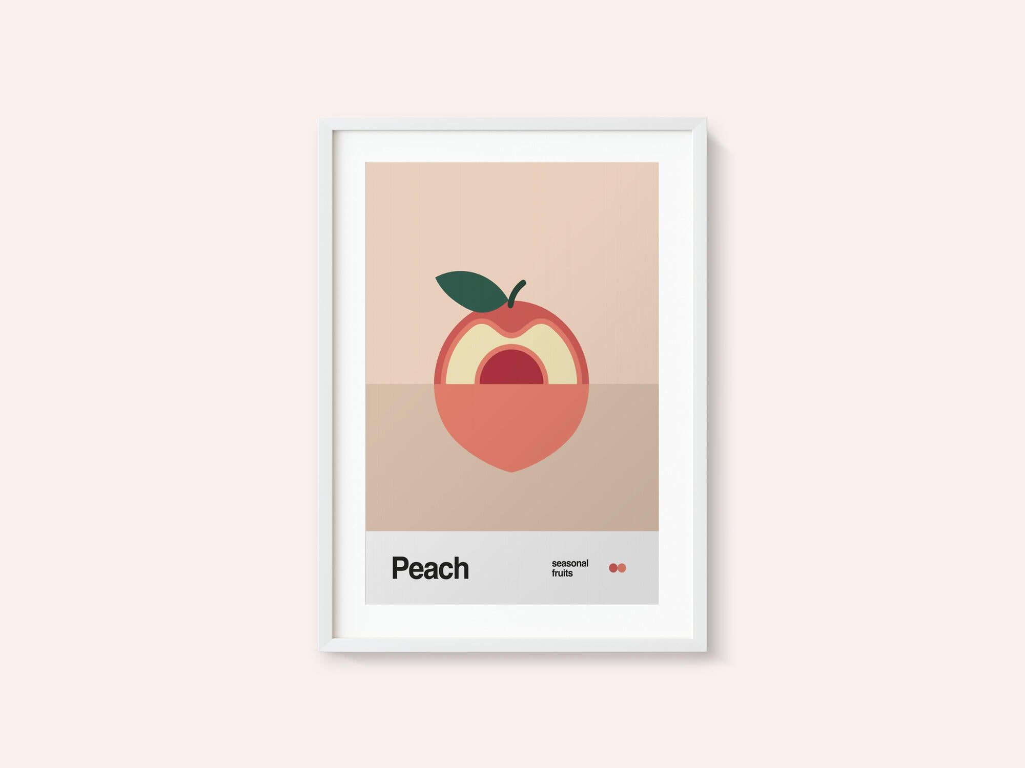 Peach - Seasonal fruits
