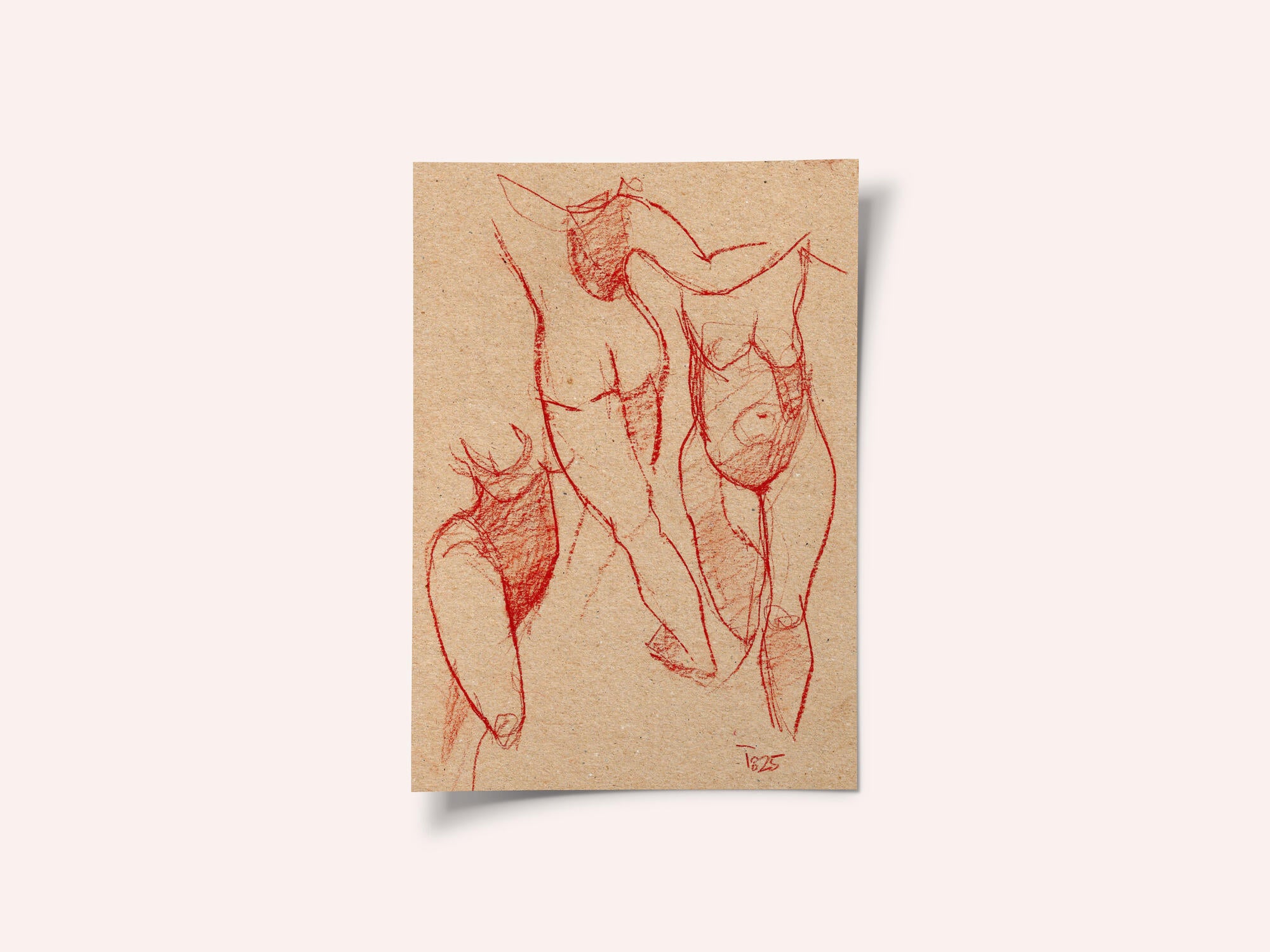 Gestural Nude Figure Studies