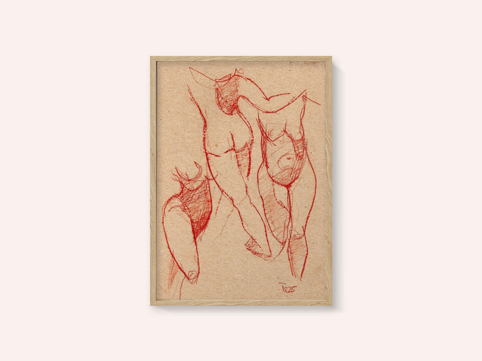 Gestural Nude Figure Studies