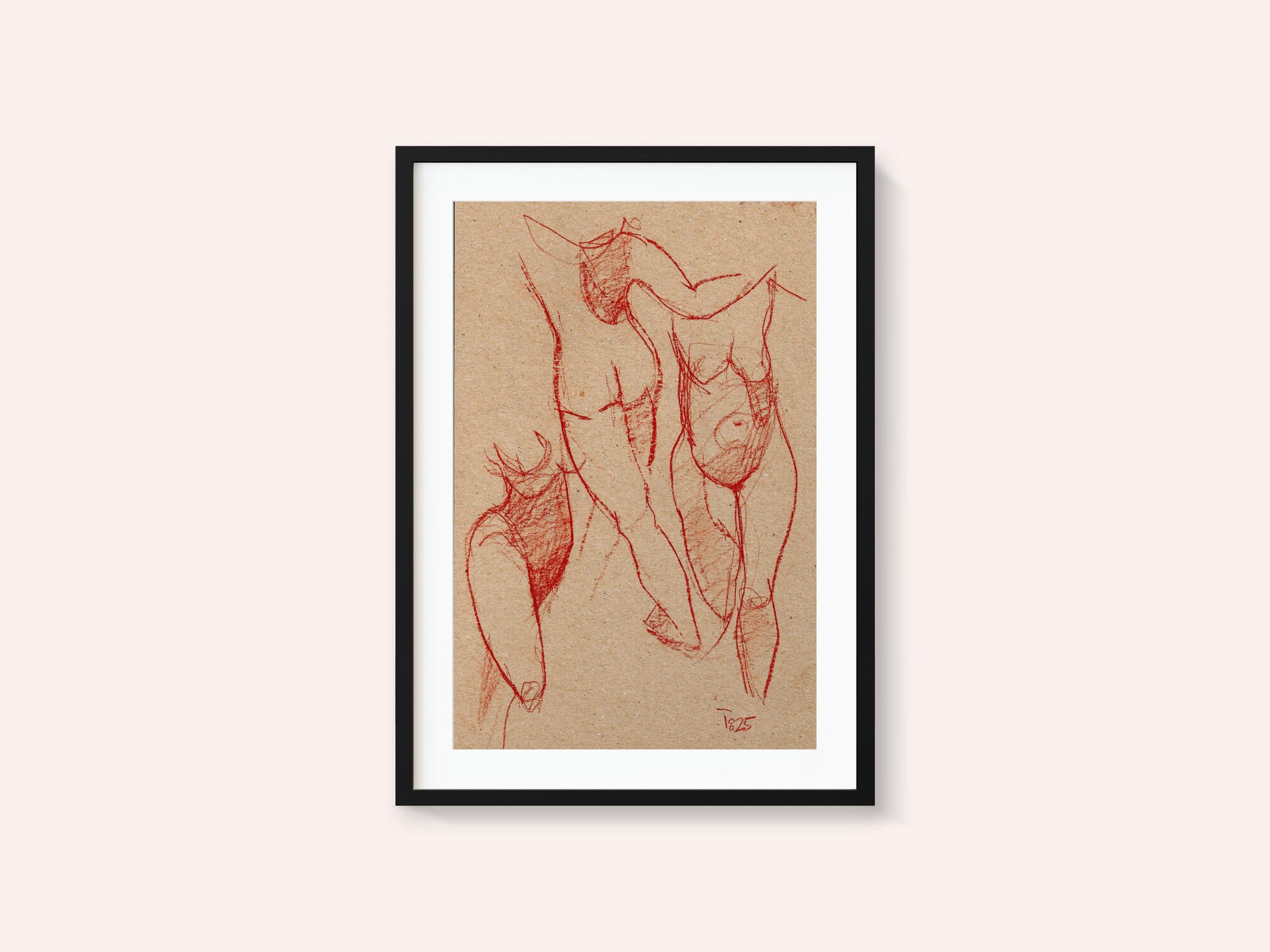 Gestural Nude Figure Studies