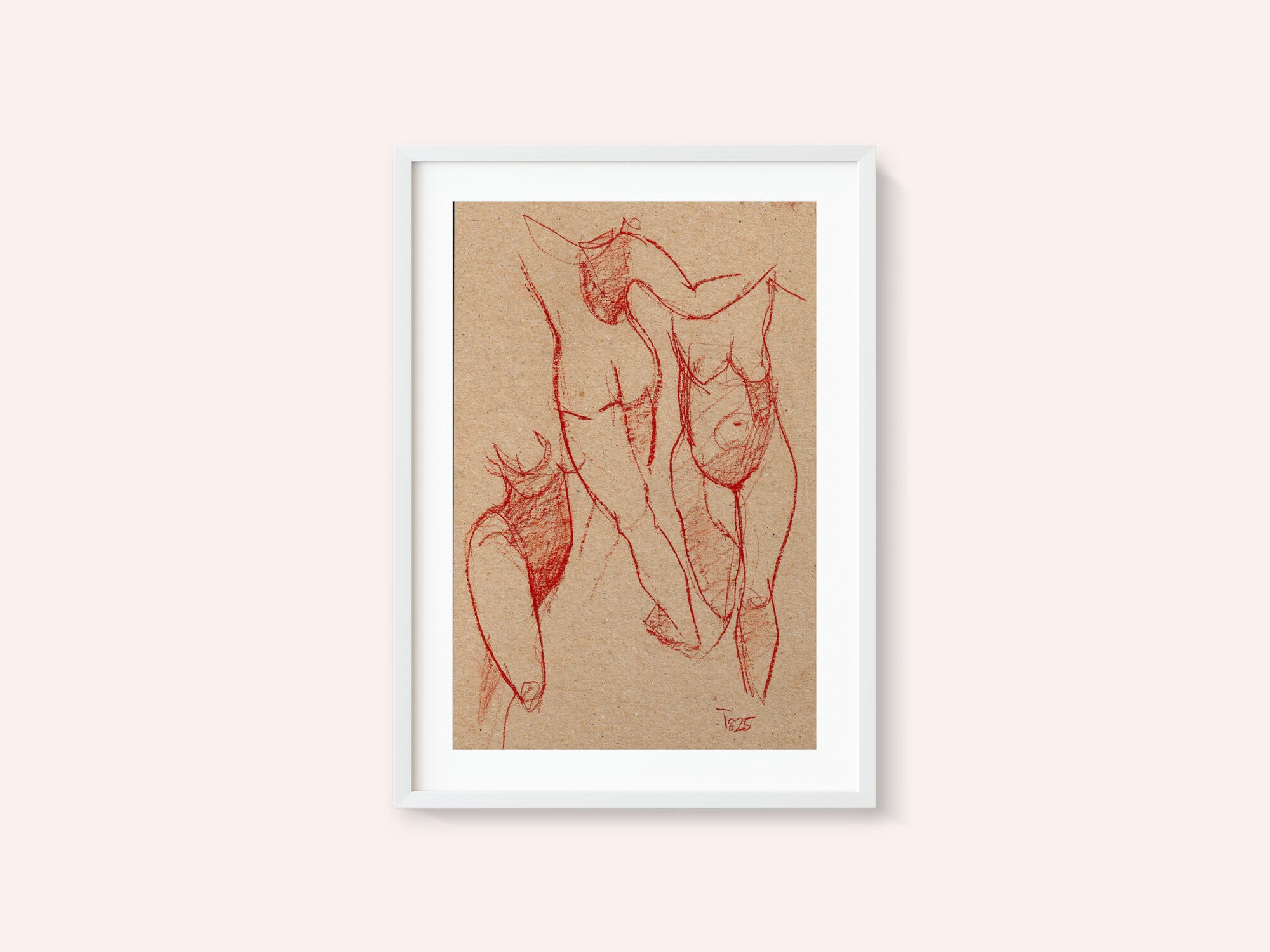 Gestural Nude Figure Studies