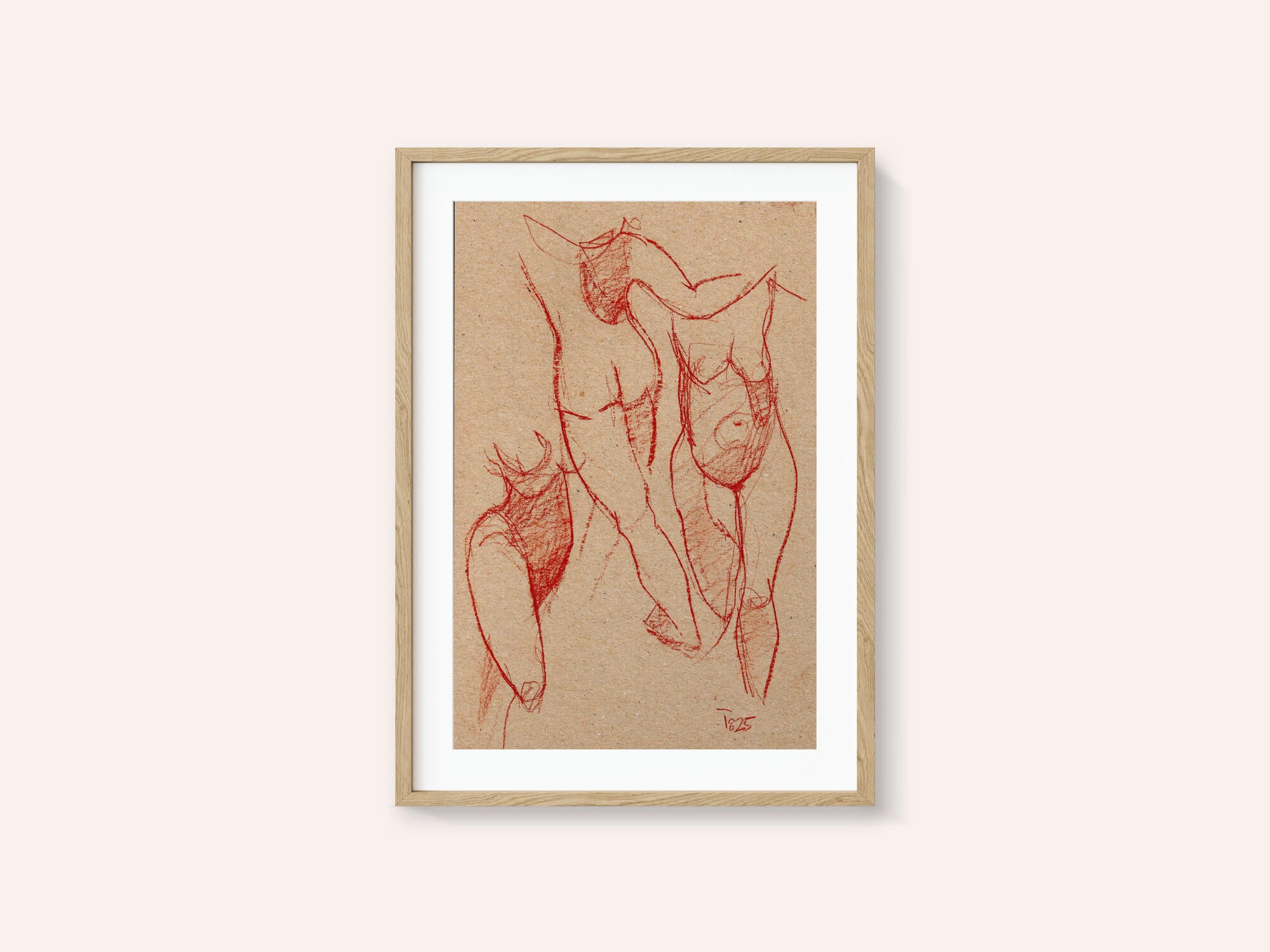 Gestural Nude Figure Studies