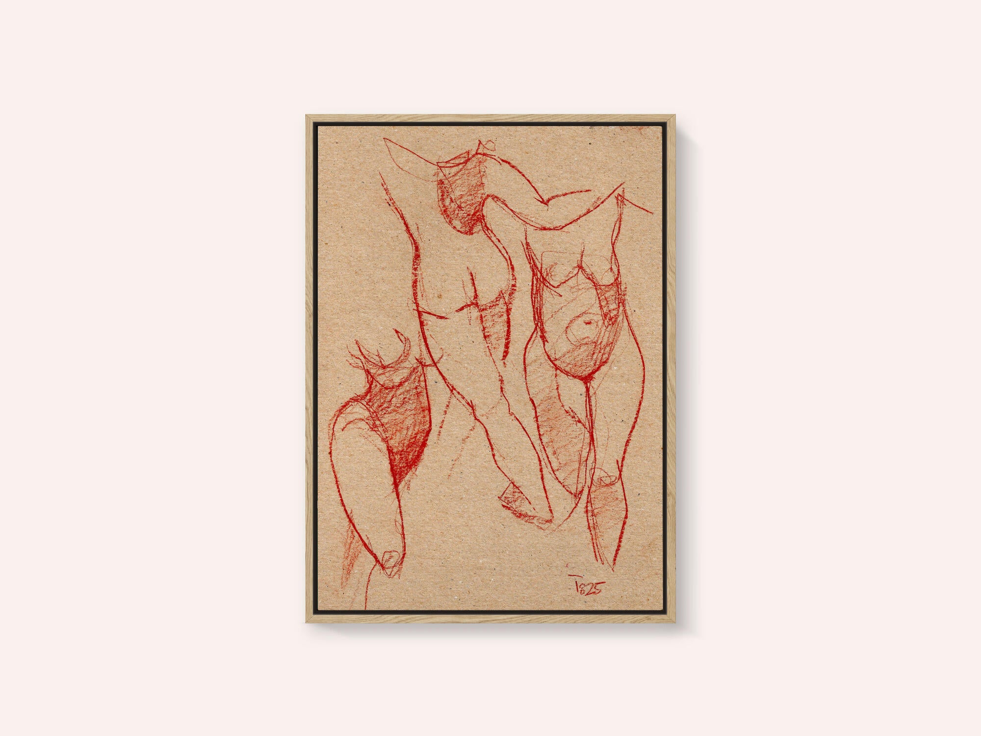 Gestural Nude Figure Studies