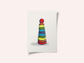 Colorful Stacking Rings