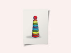 Colorful Stacking Rings