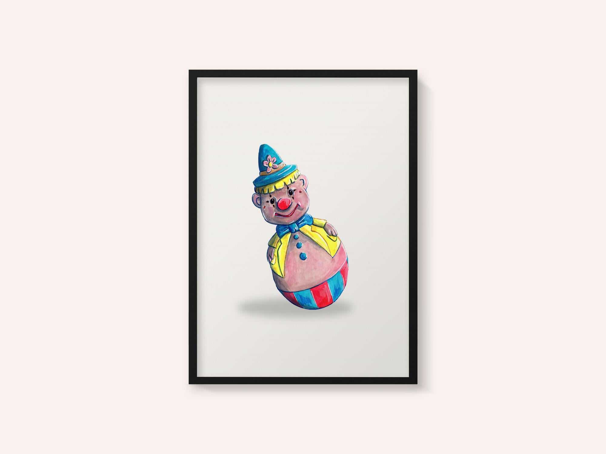 Happy Roly Poly Clown