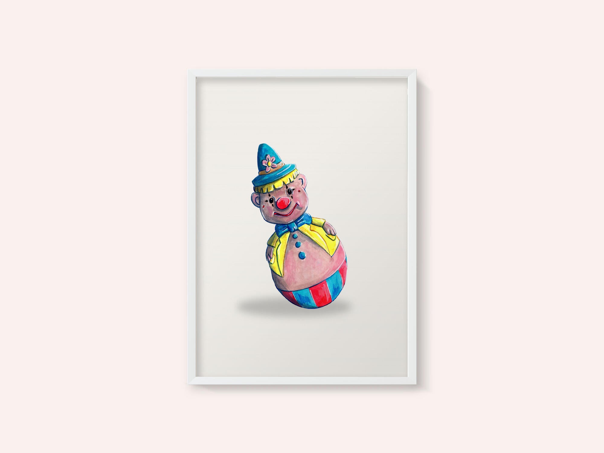 Happy Roly Poly Clown