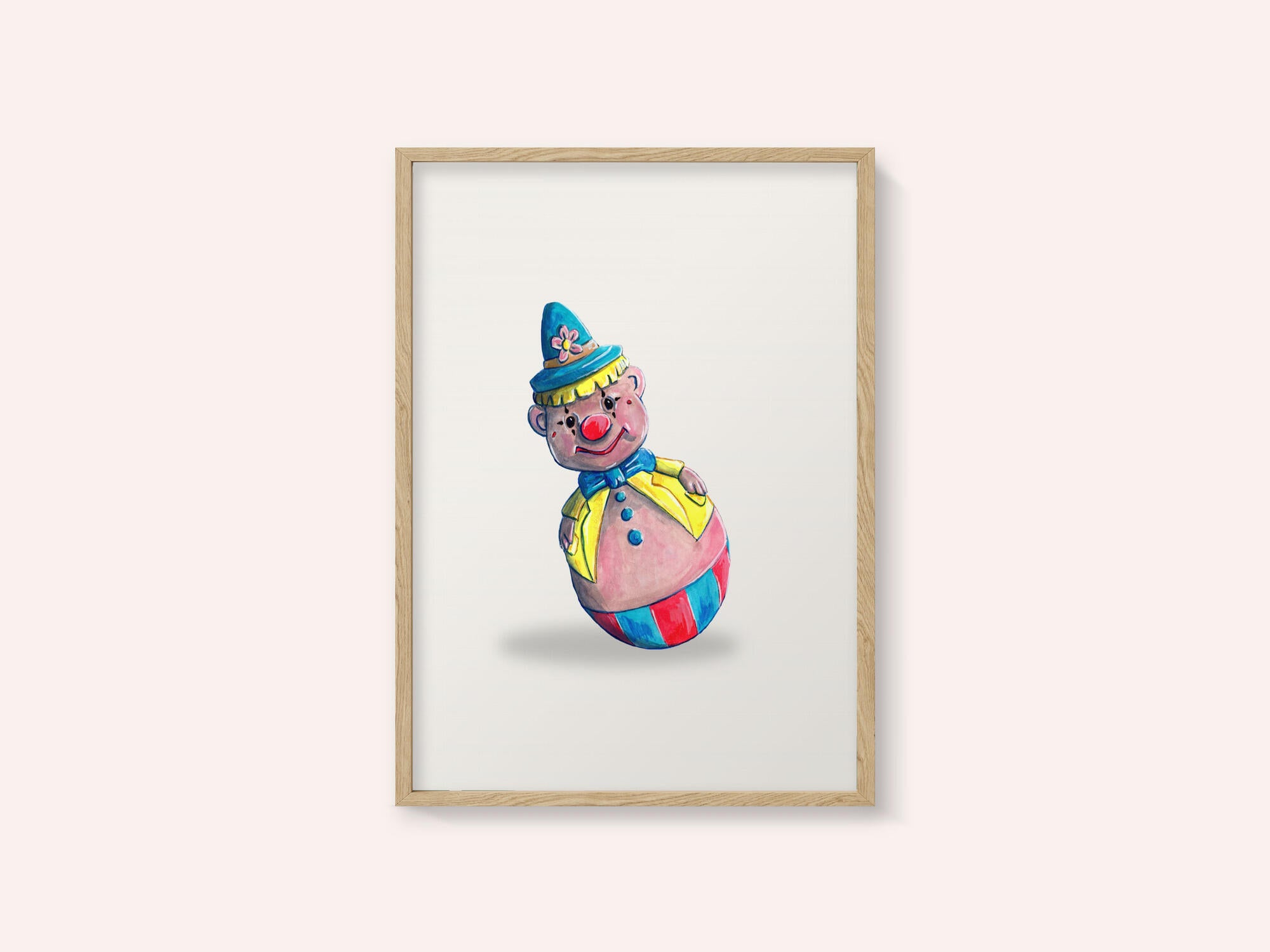 Happy Roly Poly Clown