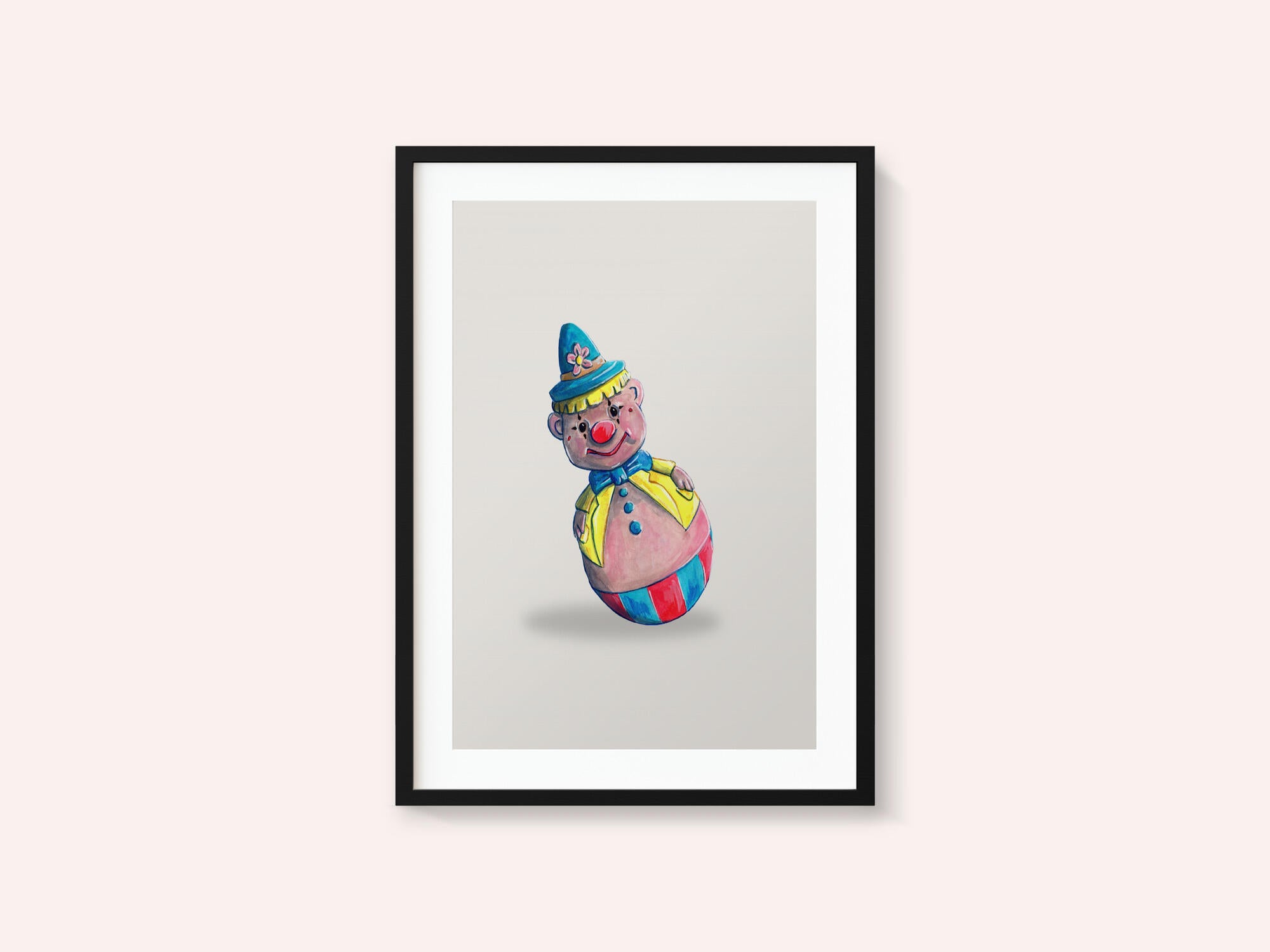 Happy Roly Poly Clown