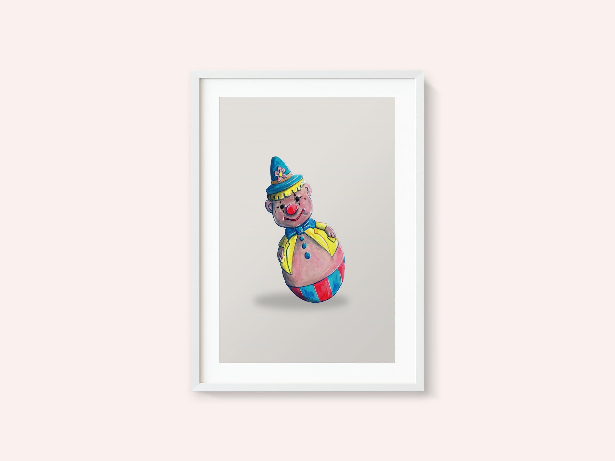 Happy Roly Poly Clown