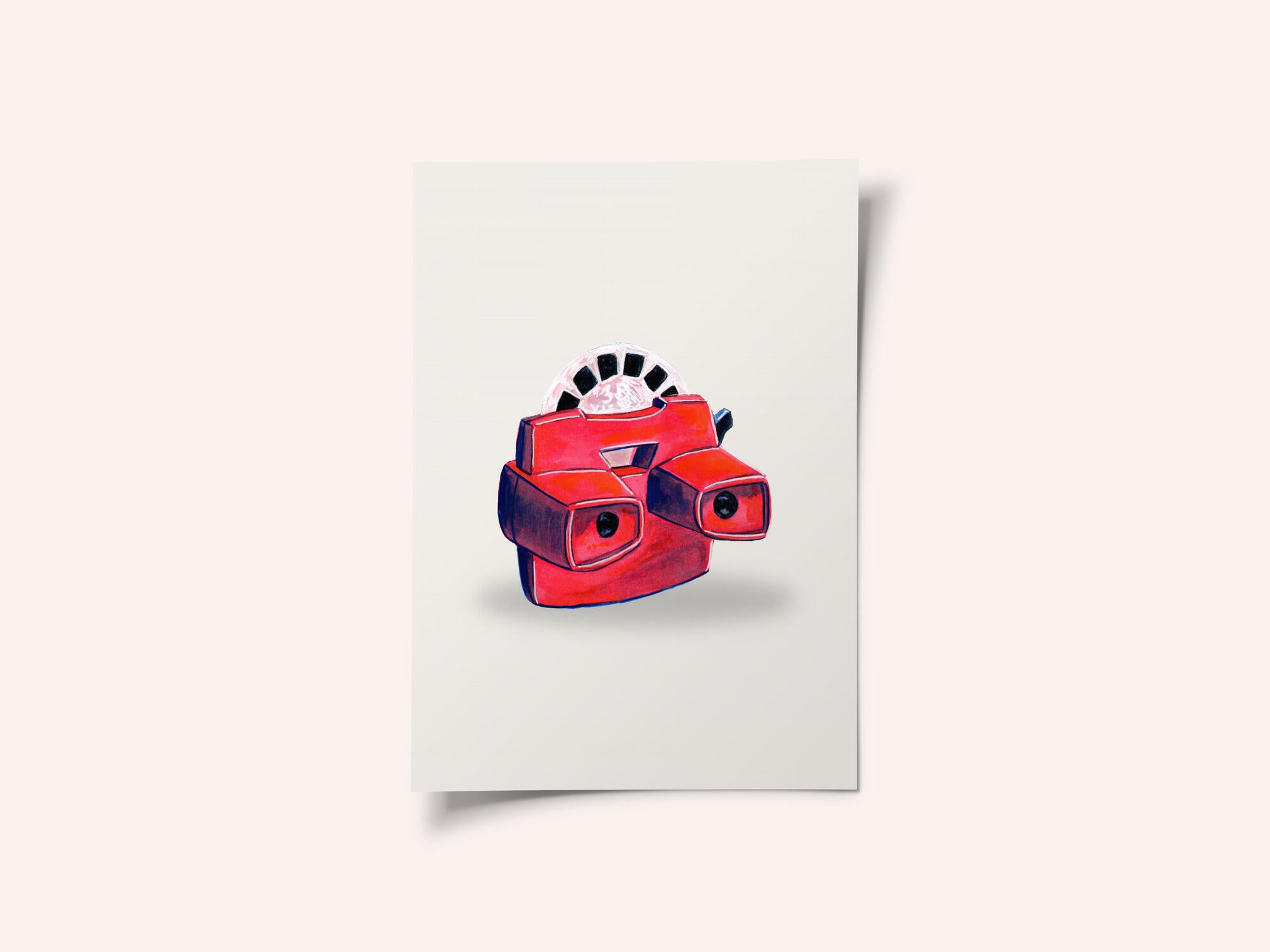 Red Retro Viewer