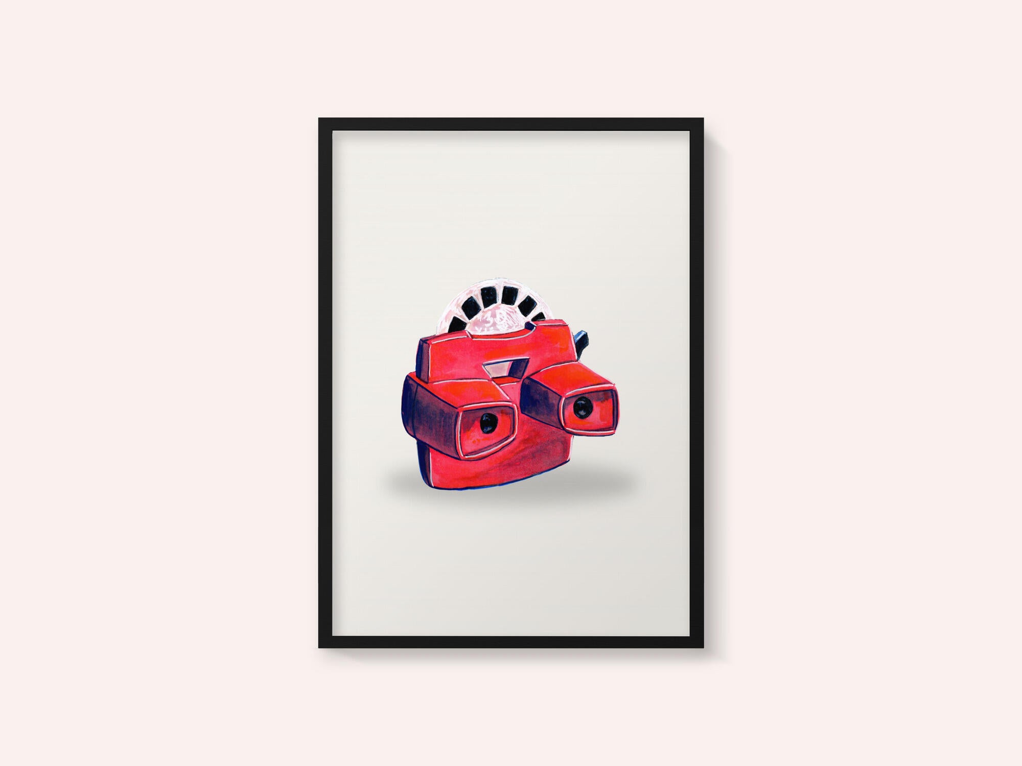 Red Retro Viewer