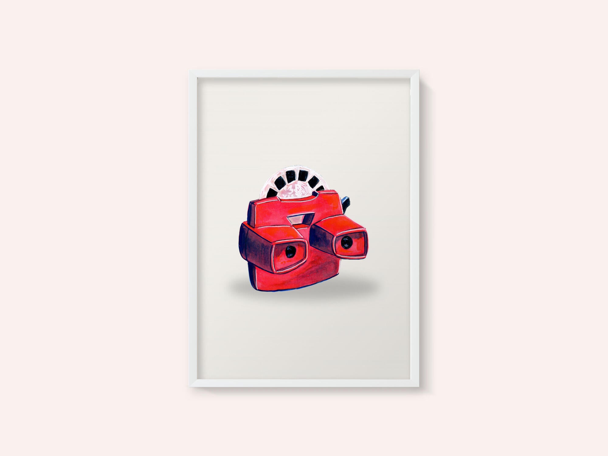 Red Retro Viewer