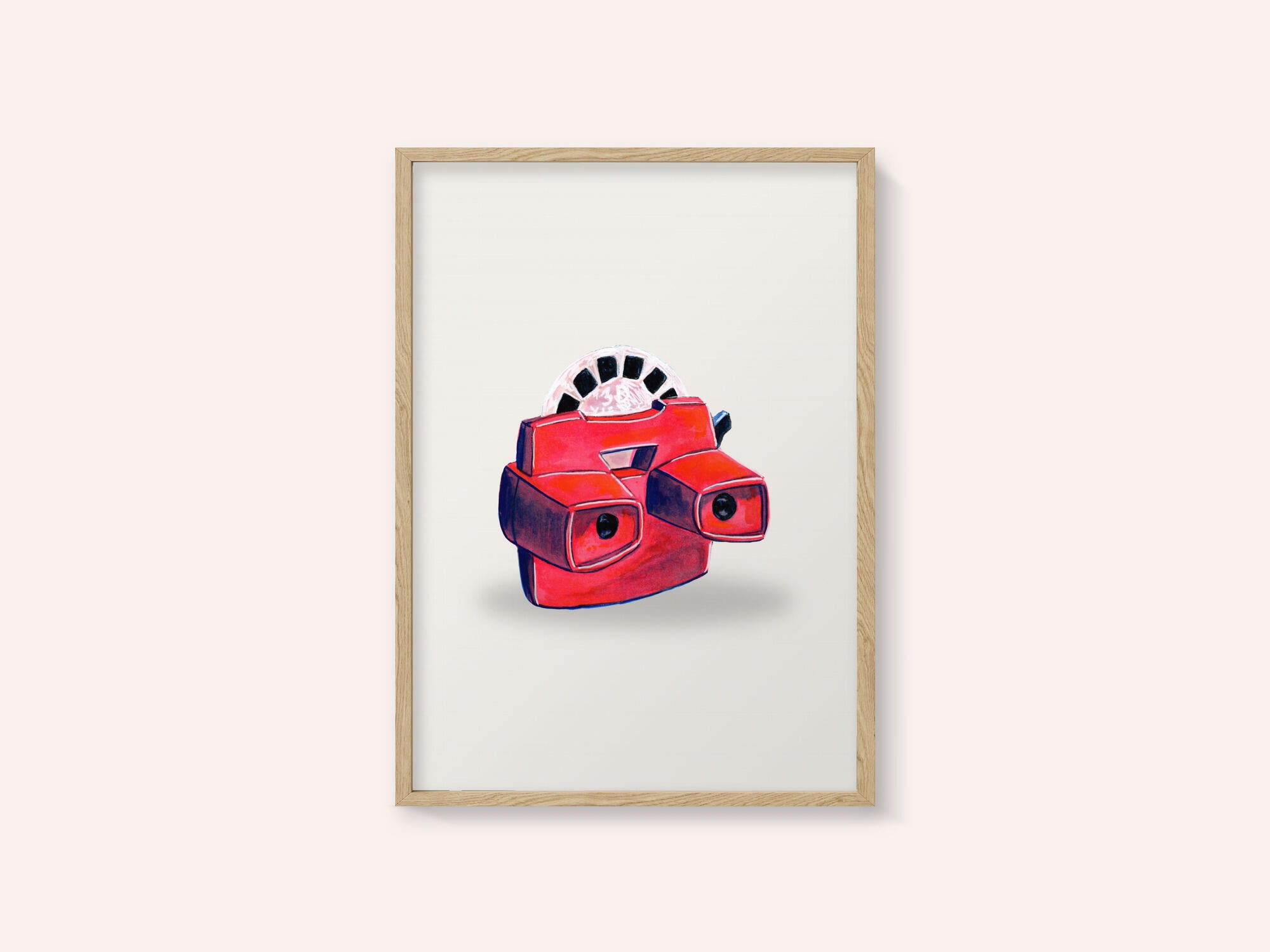 Red Retro Viewer