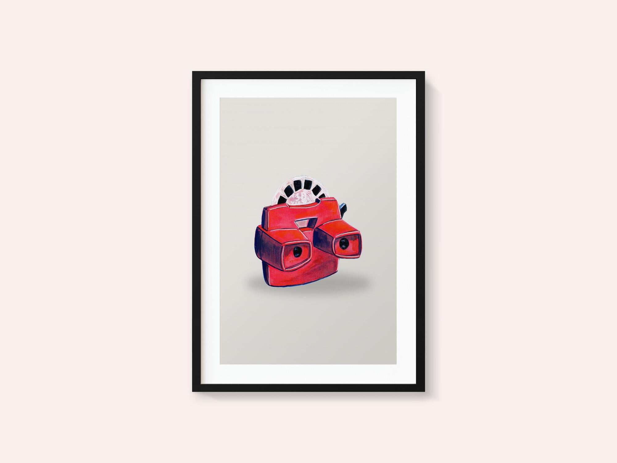 Red Retro Viewer