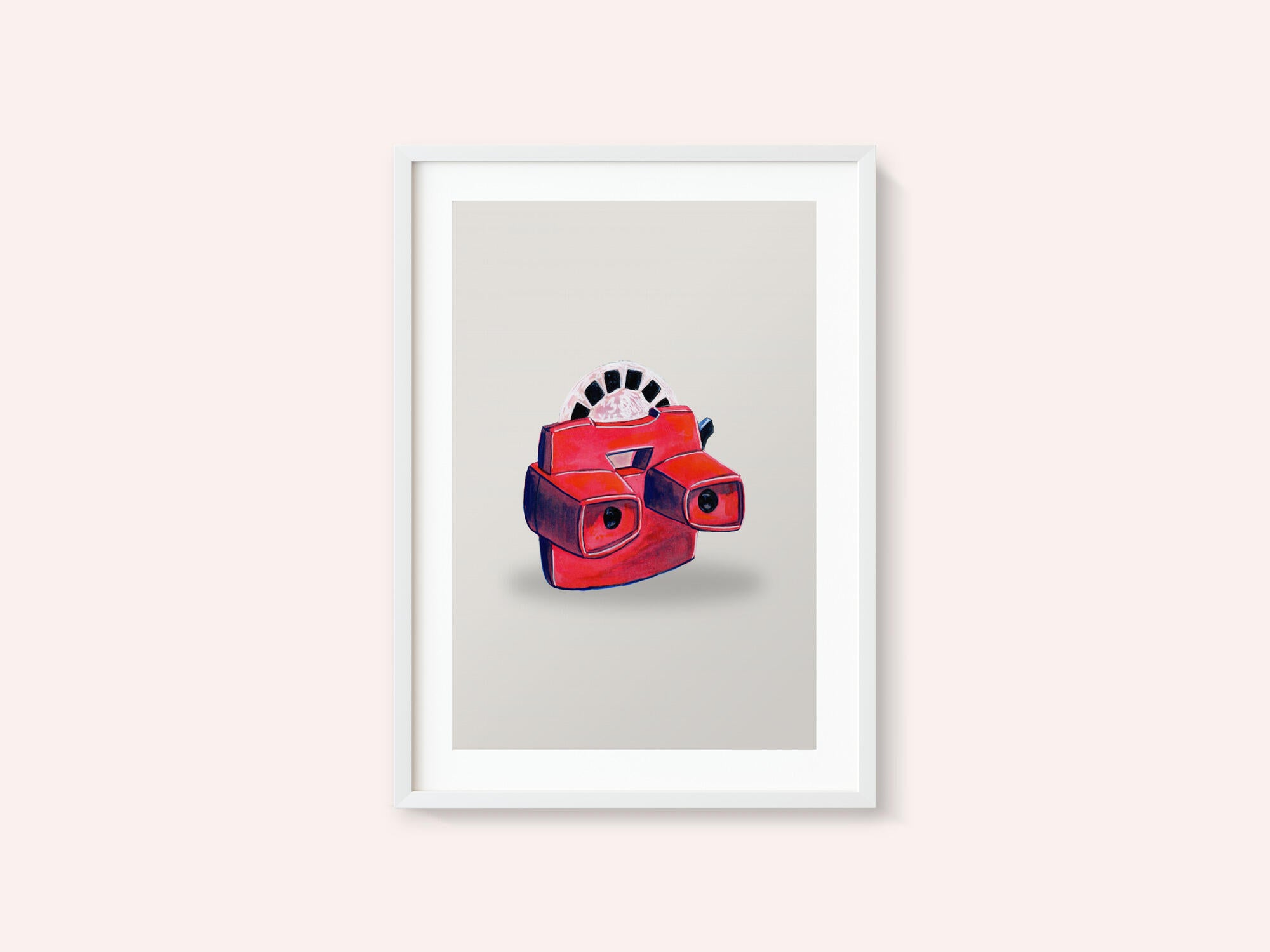 Red Retro Viewer