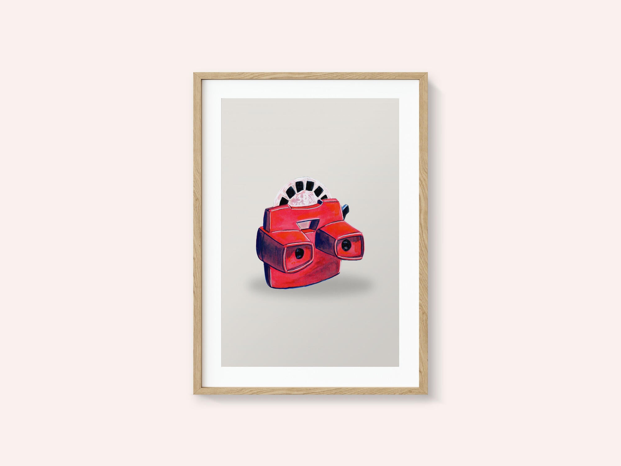 Red Retro Viewer