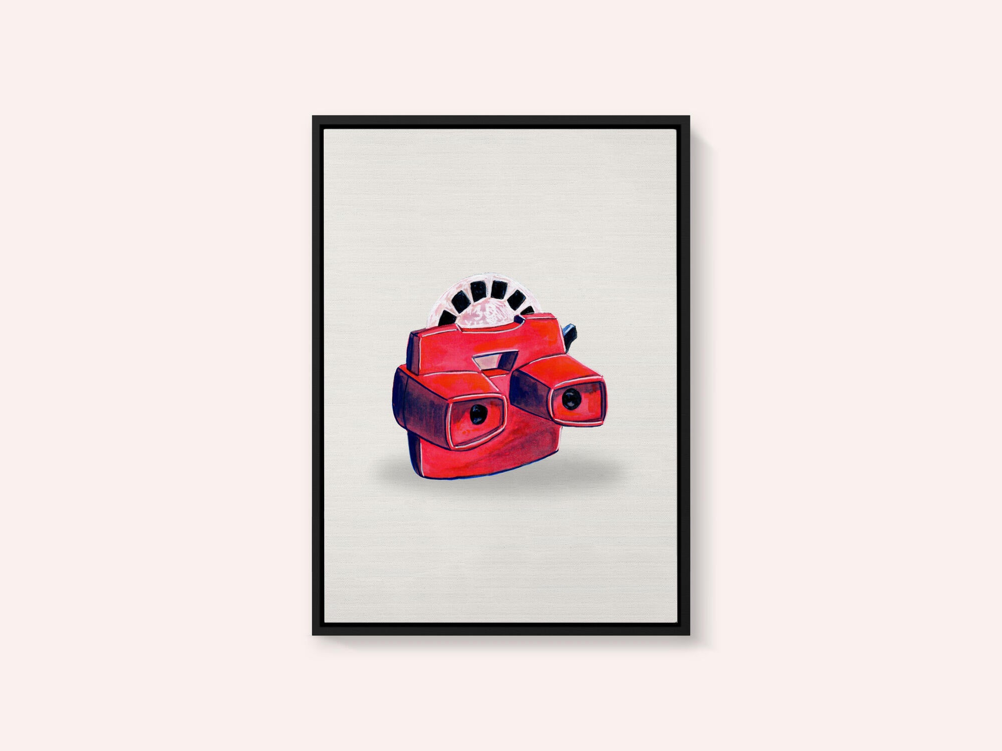 Red Retro Viewer