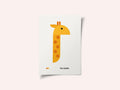 Giraffe Nursery Poster: Bauhaus Style Kids Room Decor