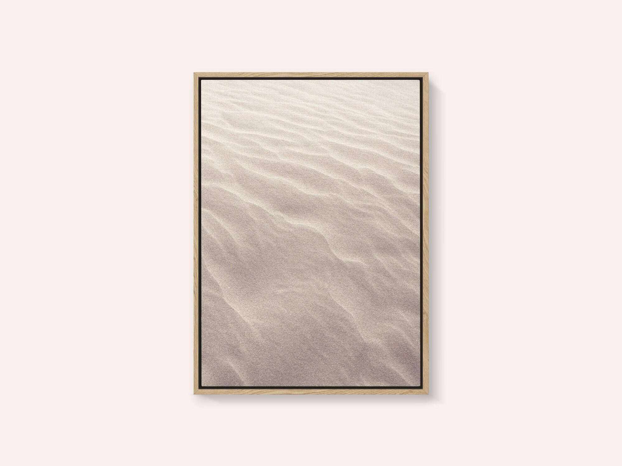 Neutral  colors sand pattern on the beach - nature and travel photography