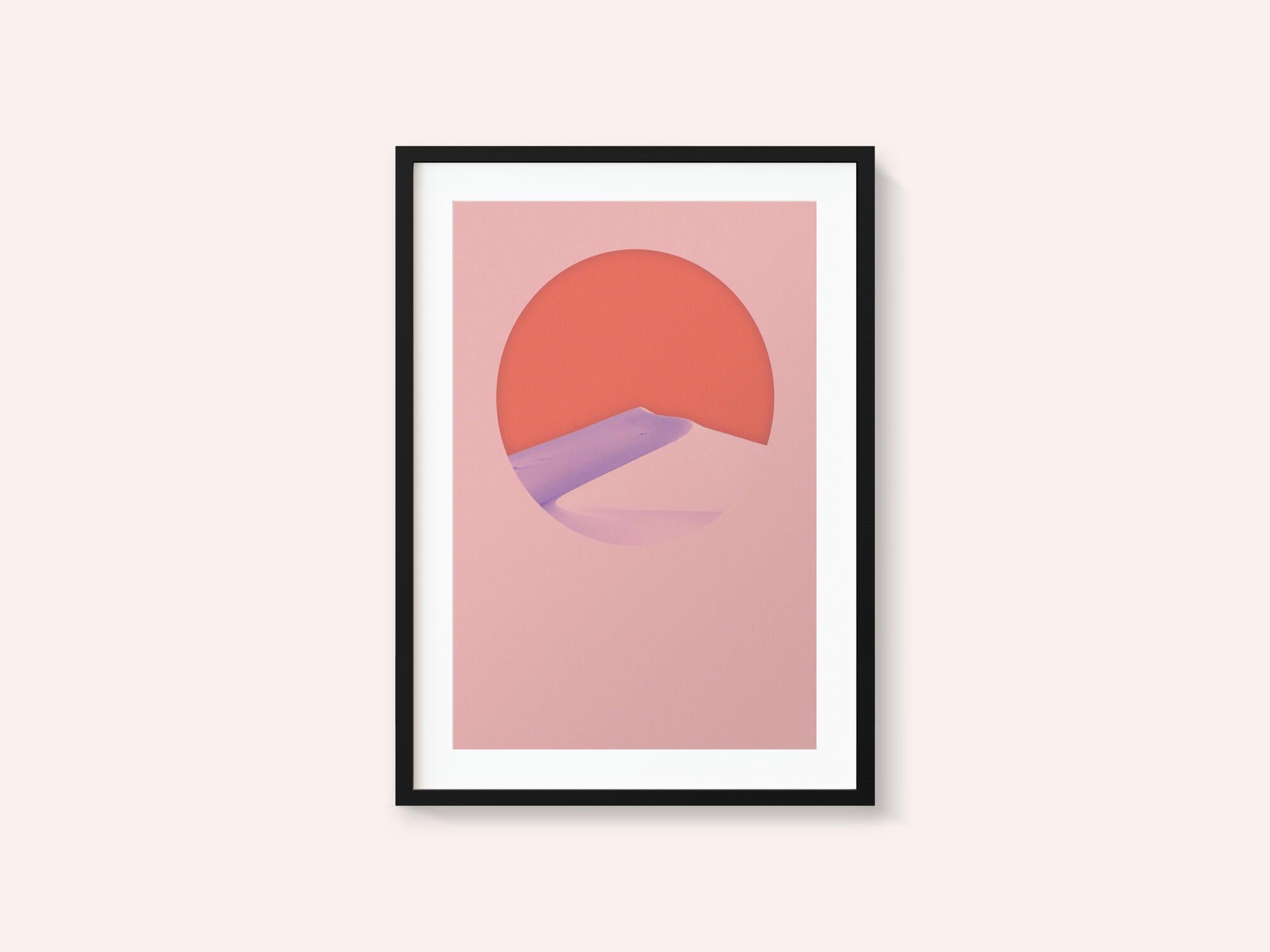 Minimalist Dune Sunset