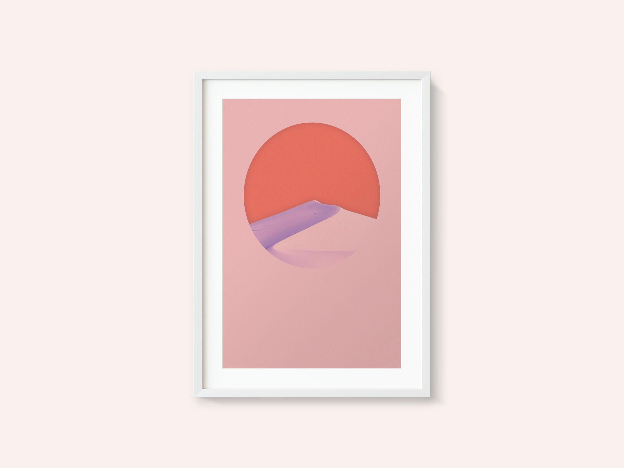 Minimalist Dune Sunset
