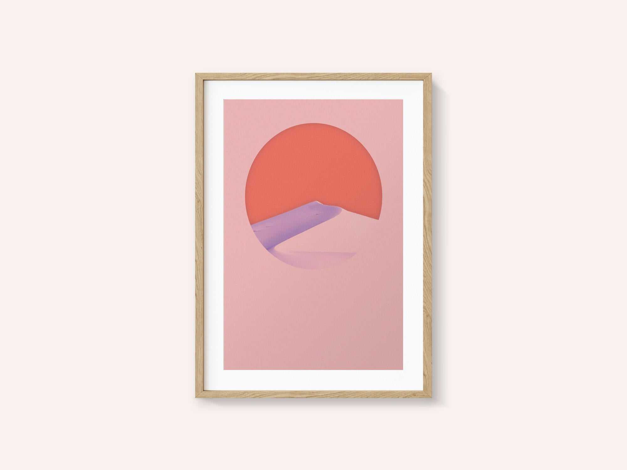 Minimalist Dune Sunset