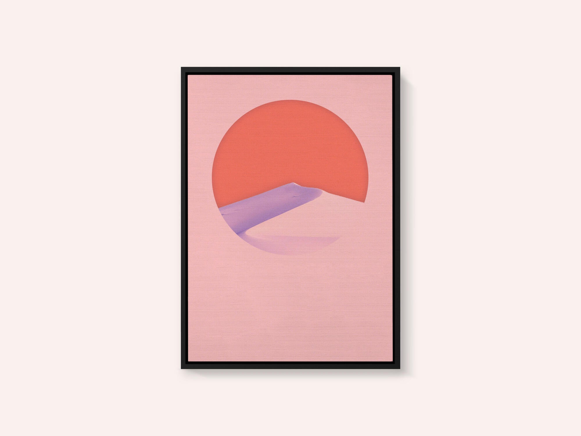 Minimalist Dune Sunset