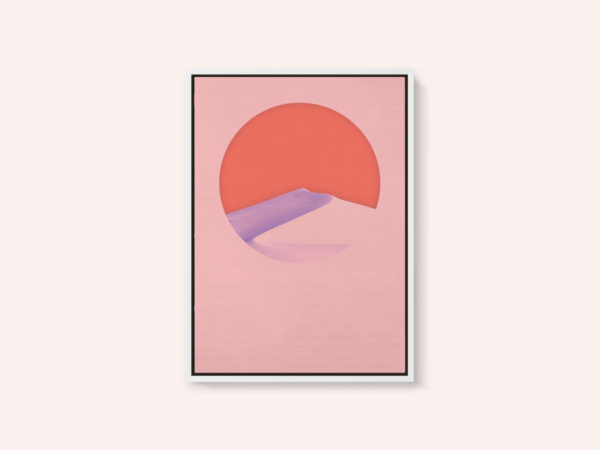Minimalist Dune Sunset