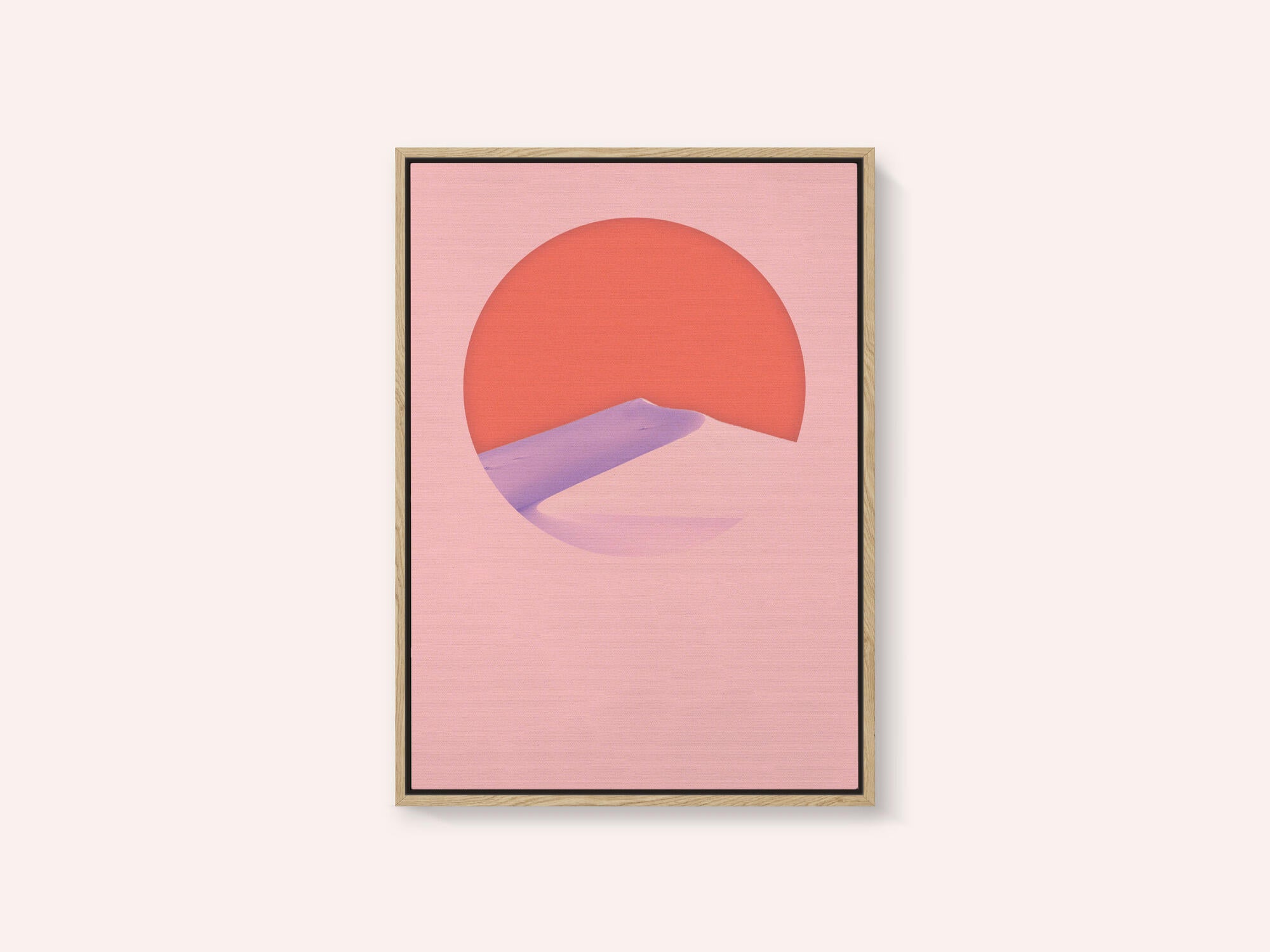 Minimalist Dune Sunset