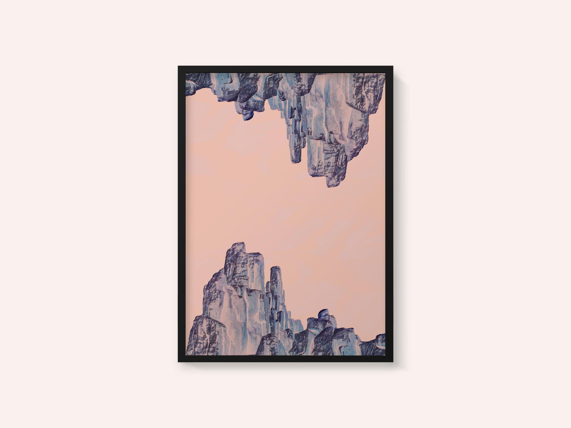 Ethereal Pastel Peaks