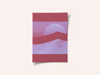 Vivid Desert Horizon