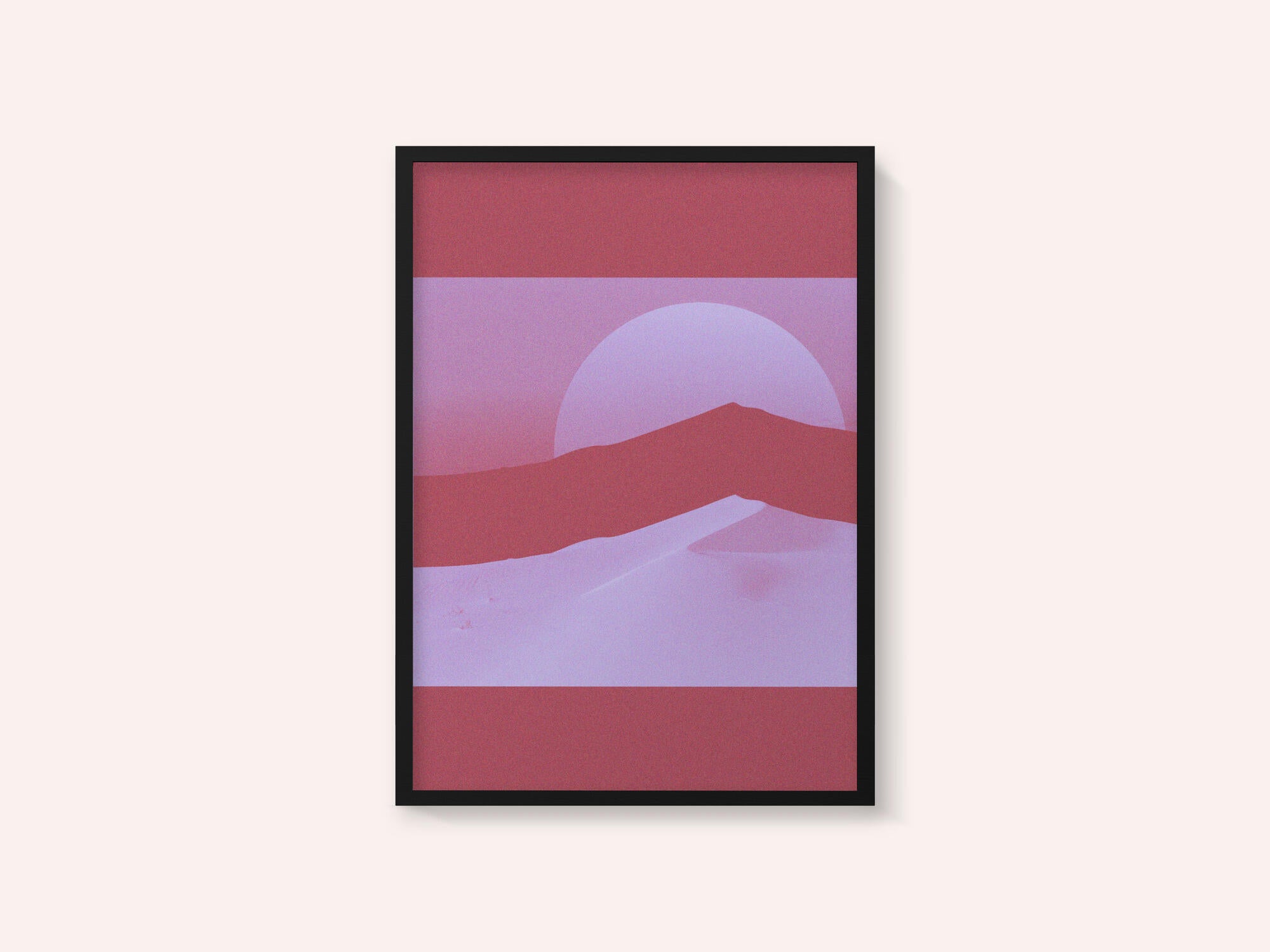 Vivid Desert Horizon