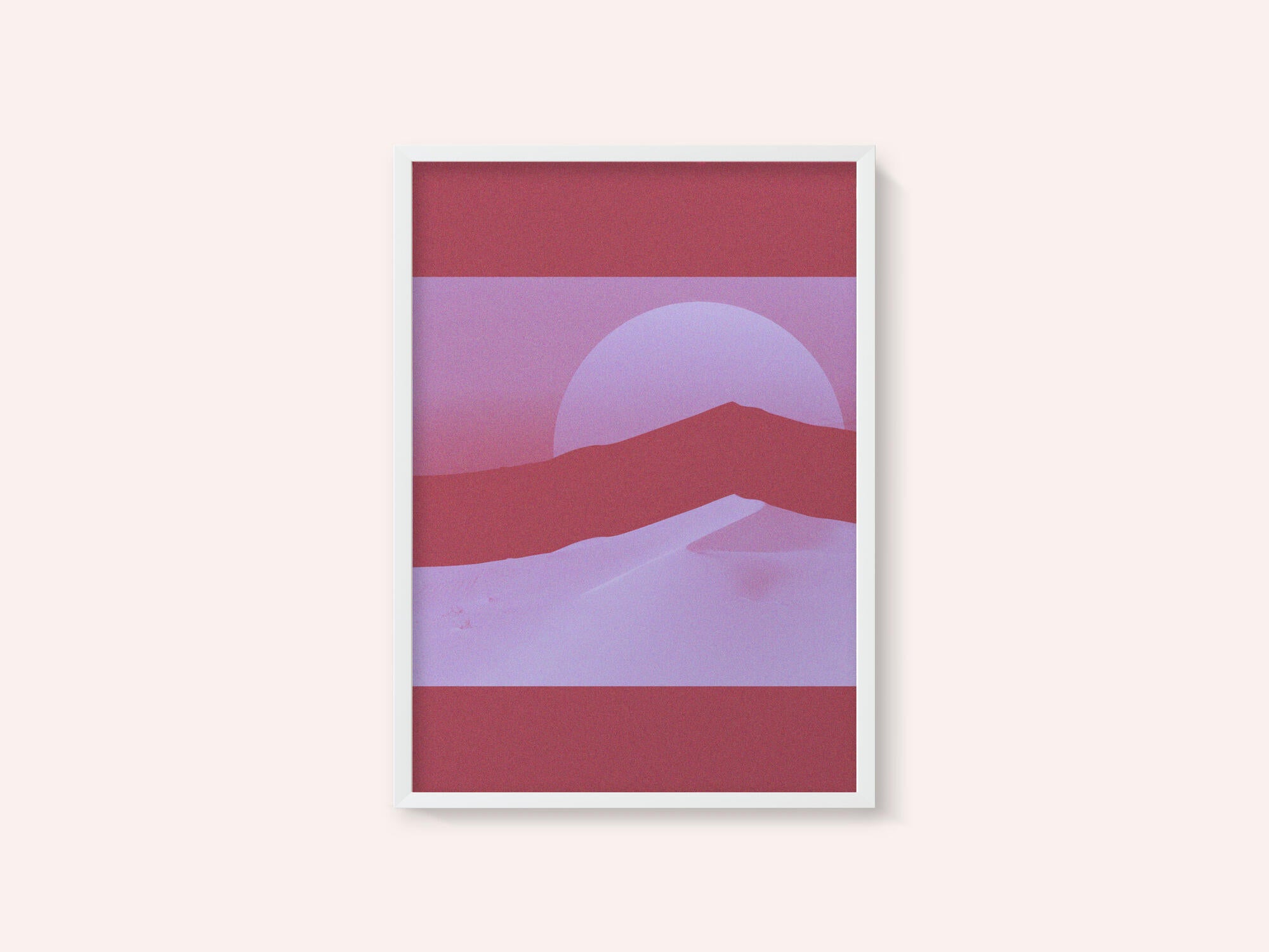 Vivid Desert Horizon