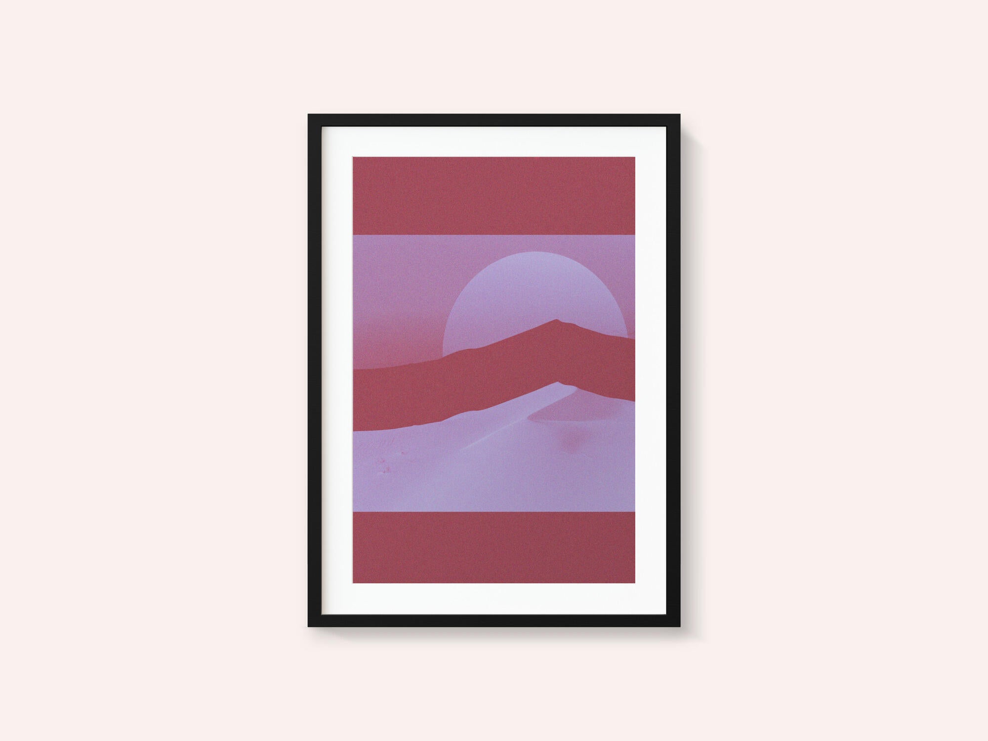 Vivid Desert Horizon