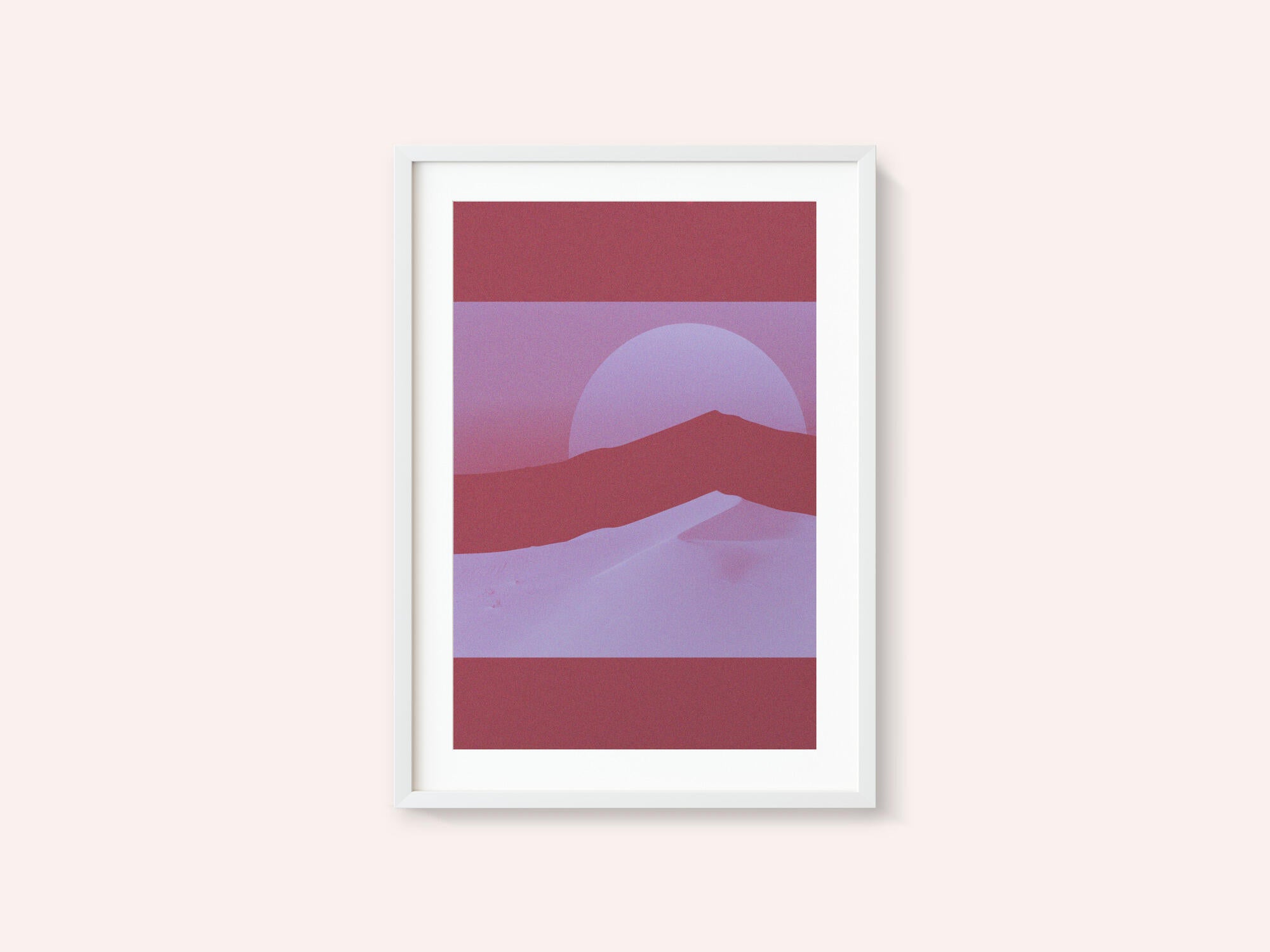 Vivid Desert Horizon
