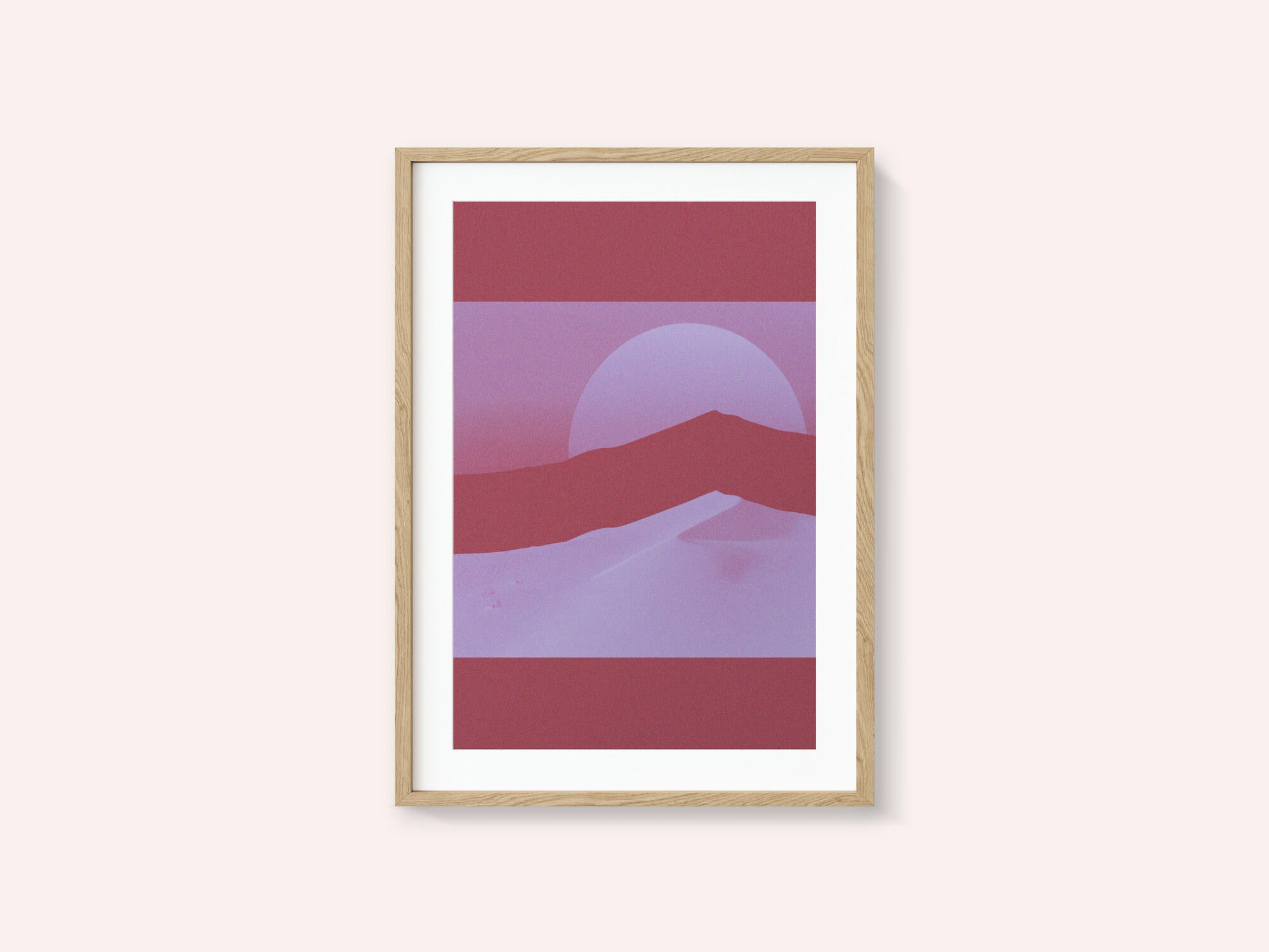 Vivid Desert Horizon