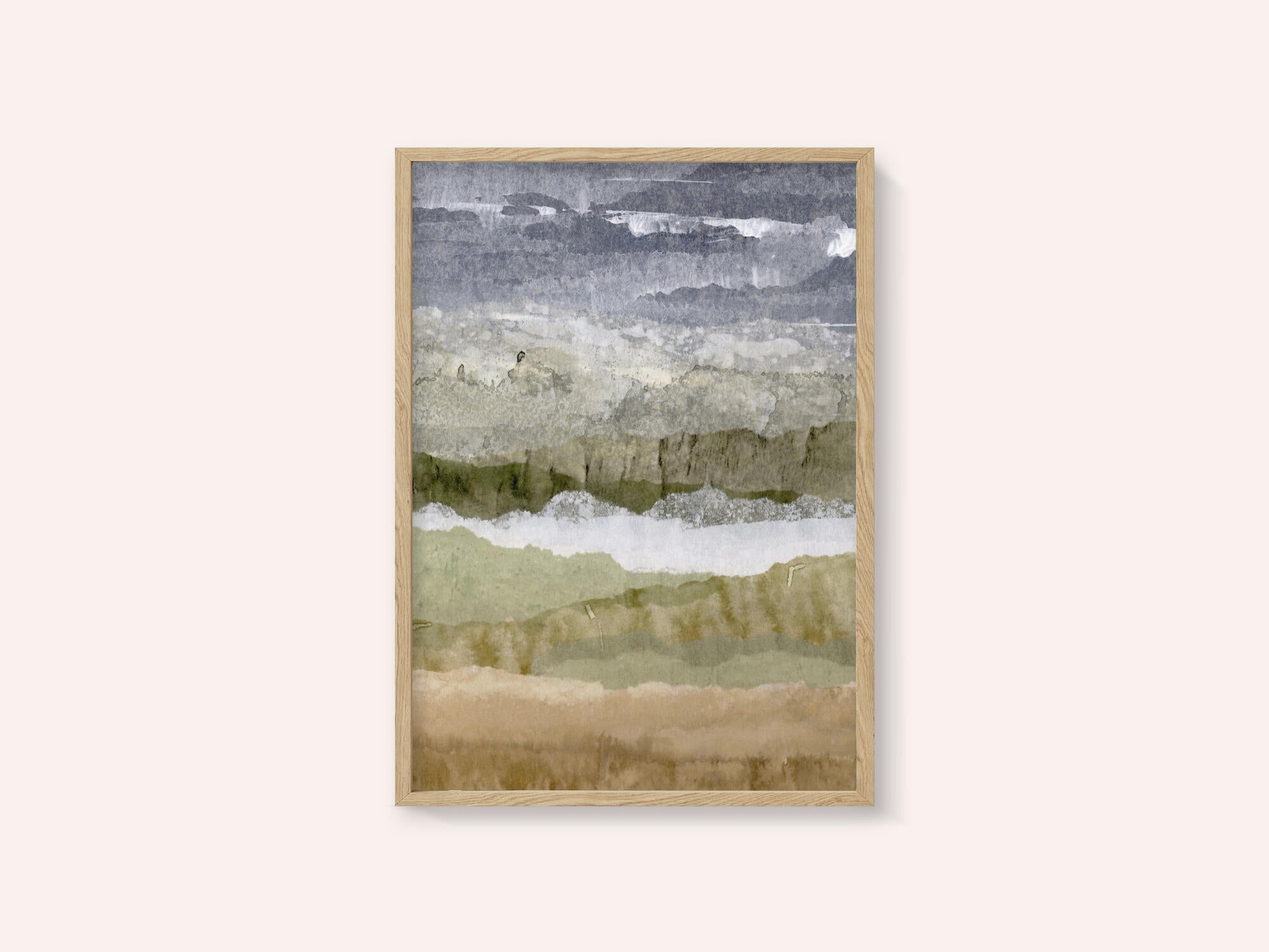 Muted Layered Landscape