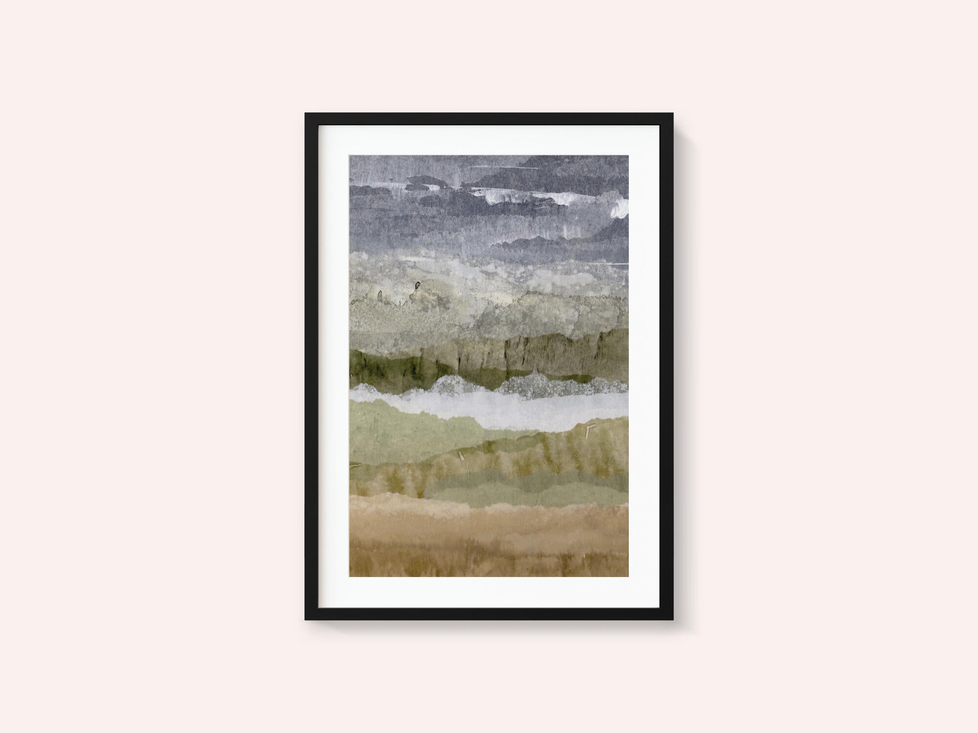 Muted Layered Landscape