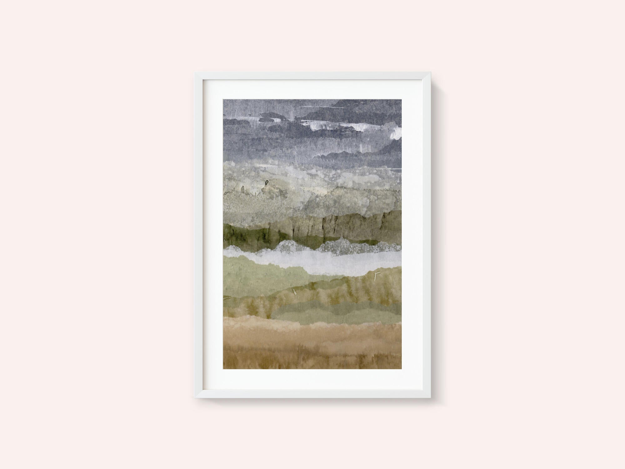 Muted Layered Landscape