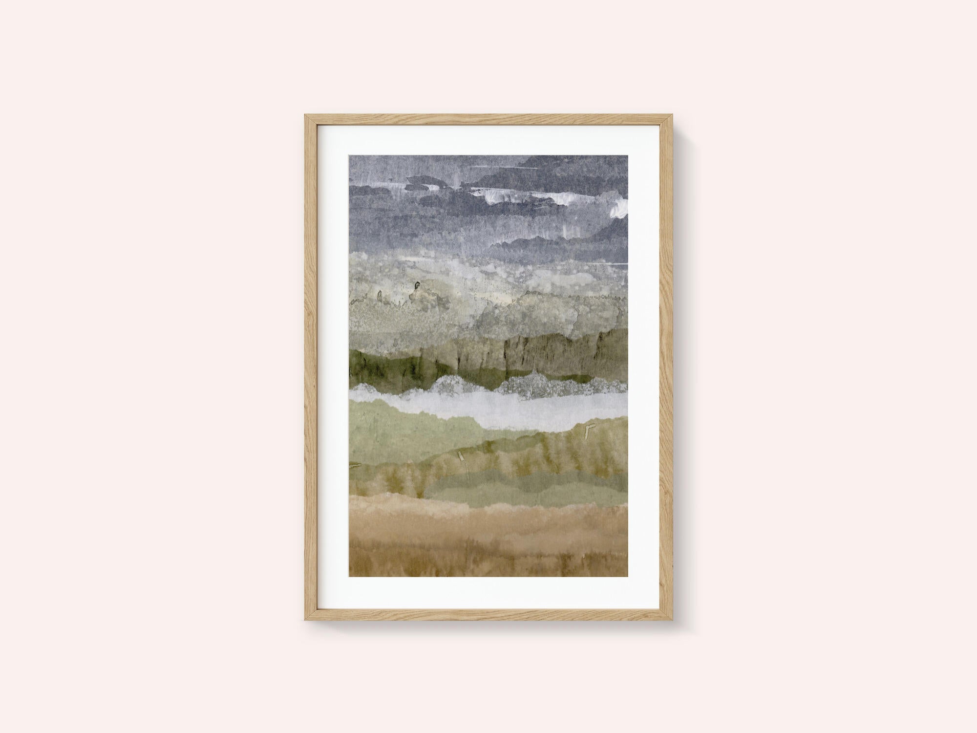 Muted Layered Landscape