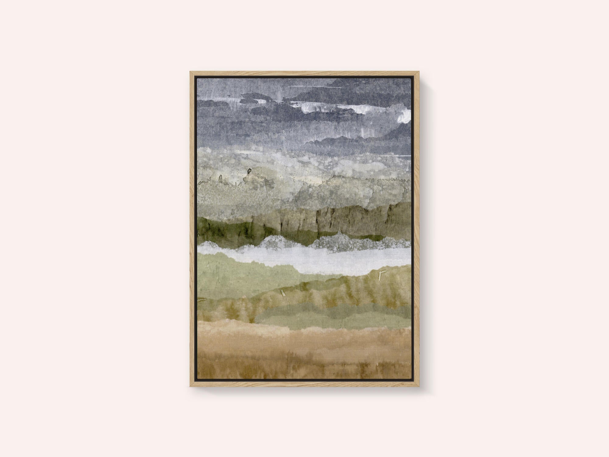 Muted Layered Landscape