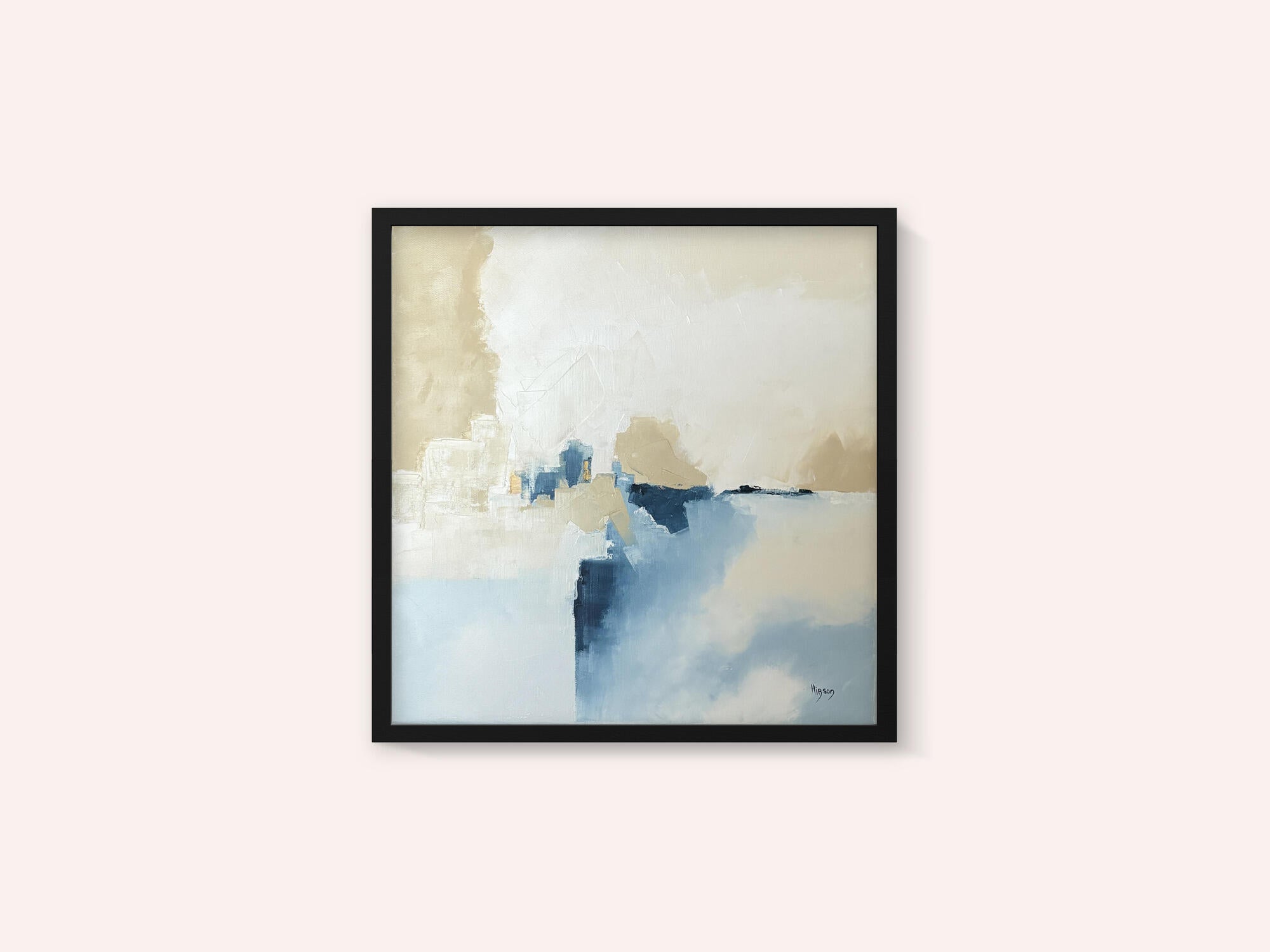 Abstract Coastal Calm