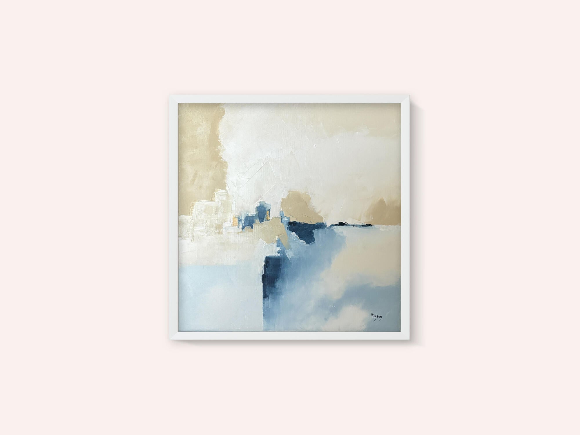Abstract Coastal Calm