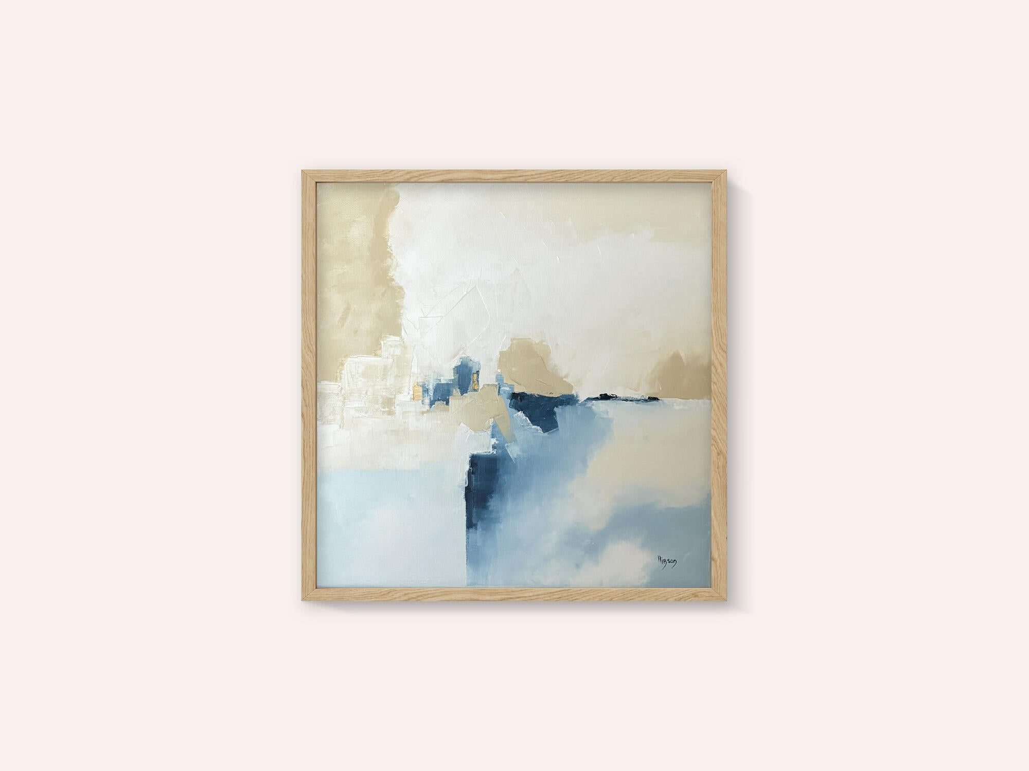 Abstract Coastal Calm